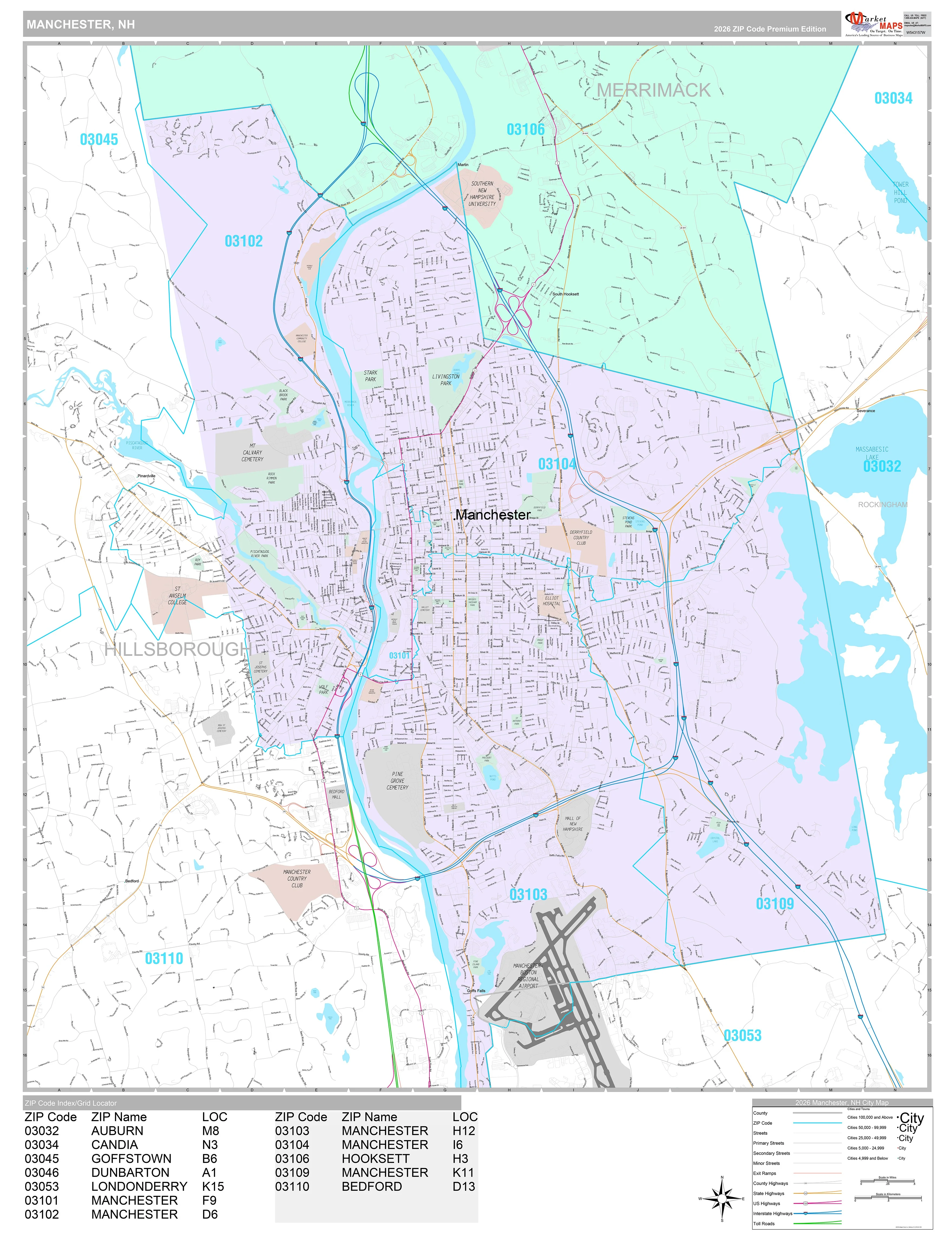 New Hampshire Maps